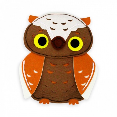 Set for creativity "Toy for sewing. Owl"-4