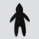 Kinderlitto "Karamelle-2" Kinderlitto Kinderlitto, height 86-92 cm, black color