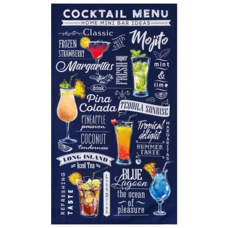 Ethel towel Cocktail Menu 40x73 cm, 100% cotton, sarzha 190 g/m2-1