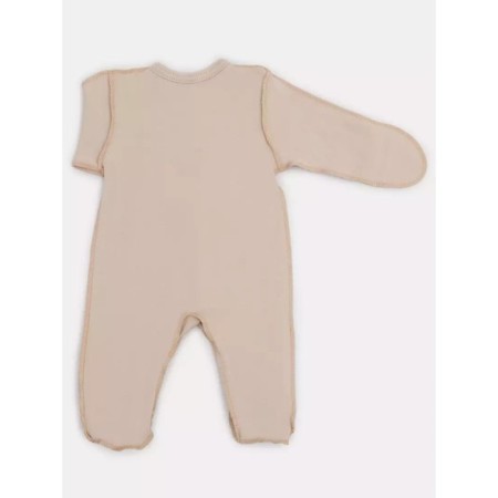 Children's overalls on the Rant Base buttons, with anti-ticaras, seams outward, height 56 ​​cm, light-beige color-3