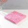Soap petals "Bun Rosa. Pink" 3.5x3.5x4 cm