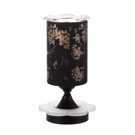 Aroma lace with backlight "Flowers" E14 40W +RGB black 10x10x24.5 cm-7