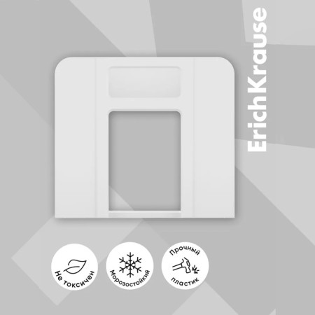 Vertical paper tray, 3 compartments, Erichkrause Techno Classic, White-3