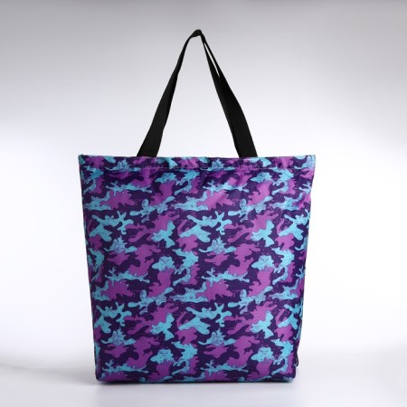Lightning bag with a cosmetic bag, purple color-2