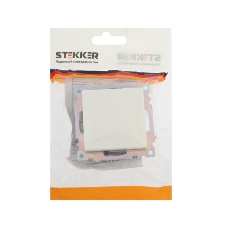 1-clavy switch (mechanism), 250V, 10A, Catherine series, GLS10-7105-01, white-3