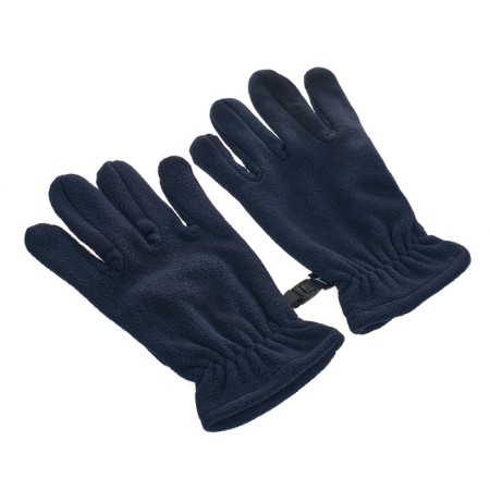 Gloves fleece, blue color, size L-XL-1