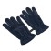 Gloves fleece, blue color, size L-XL