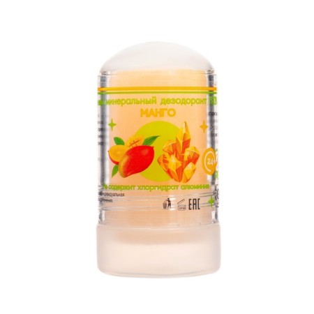 Mineral deodorant "Mango", 60 g