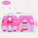 Plastic house for dolls "Family" with figures and accessories, light, sound