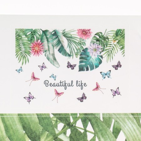 Interior plastic sticker "Exotic Forest" 60x90 cm set of 2 sheets-3