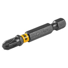 Denzel 11657 bit set, hexagonal profile, PZ3 x 50 mm, steel S2, 10 pcs.