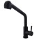 Fashun A56009-7 kitchen mixer, single-leaf, with sliding watering can, stainless steel, black