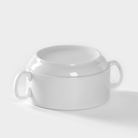 Porcelain cup for the broth "Cosiness", 470 ml, D = 11.8 cm-3