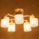Chandelier gallop "Lika" 5x60W E27 white