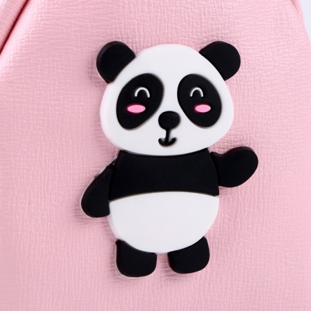 Panda doll bag, pink color-2