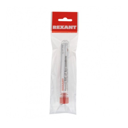 Solder without rosin Rexant, 10 g, d = 1 mm, tin 61%, lead 39%-3
