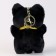 Soft toy "cat", 12 cm, black color
