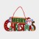 Decorative decoration (suspension) "Mery Christmas" 14.7x42 cm