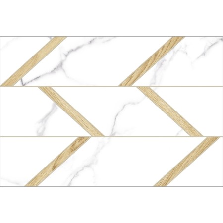 Tile facing ornament VEGA GT White, 9VG0105TG 40x27-2