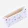 Lightning cosmetic bag, lilac color