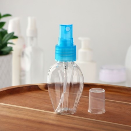 A bottle for storage, with a spray, 45 ml, blue color-2
