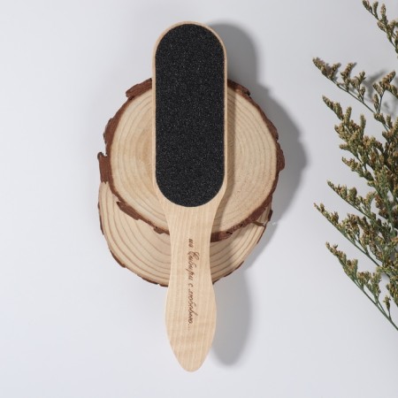 Feet heaps, sandpaper, bilateral, 20 cm, wooden-3