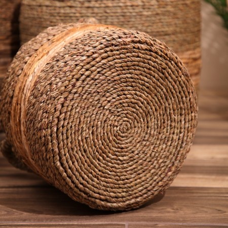 Wicker baskets (set 4 pcs) 50.45.40 and 35 cm-7