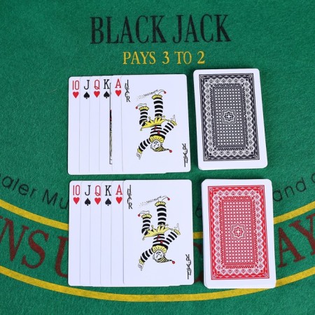 Plastic Plastic Cards "Royal Classic", 54 pcs, 25 μm, 8.8 x 6.3 cm, mix