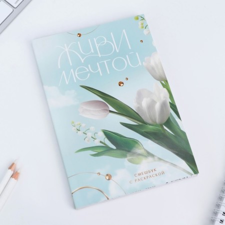 Funny book with A5, 80 L "Live Dream"-3