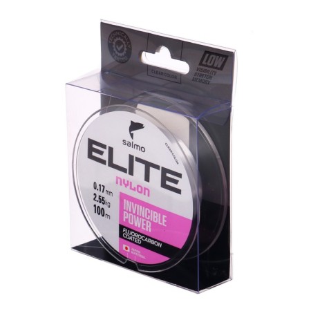 Monophile Flake Salmo Elite Fluoro Coated Nylon, diameter 0.17 mm, test 2.55 kg, 100 m, transparent-1