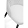 Neli Metal/Ecokozha, Black/White 49x60x90 cm stool