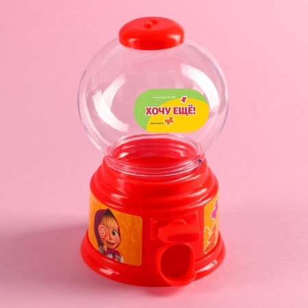 Автомат для конфет "Маша и Медведь"-6