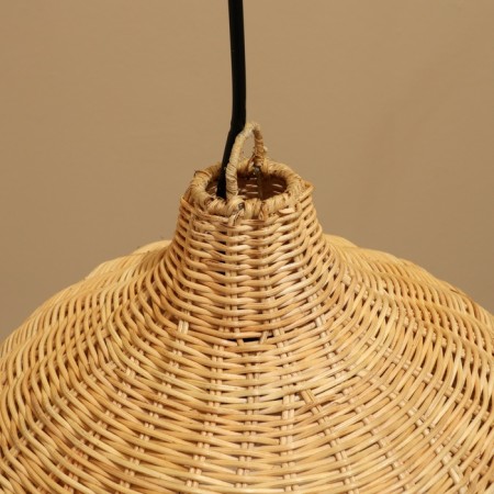 Ceiling Lamp from the rattan "Sandy", 1 × 120 W, E27, 40 × 40 × 50 cm-3