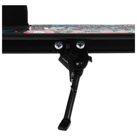 Graffiti scooter, folding, Pu 200 mm wheels, ABEC 7, black color-8