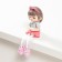 Souvenir Polystone "Baby/Baby with a Flower" Long legs mix 10.5x3x3.5 cm