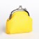 Women's wallet on the farmar, yellow color