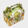 New Year. Gift box New Year's casket "New Year charm" 21.2 x 12.3 x 22.6 cm.