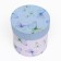 Set of round boxes 5V1 "butterflies", 25 × 25 –15 × 15 cm