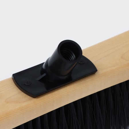 Raccoon Premium floor brush, 500 mm, black long pile-3