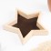 Wooden Kashpo 29 × 29 × 4.5 cm "Star", naturally give beautifully