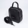 Women's bag over the shoulder Textura, small size, black color