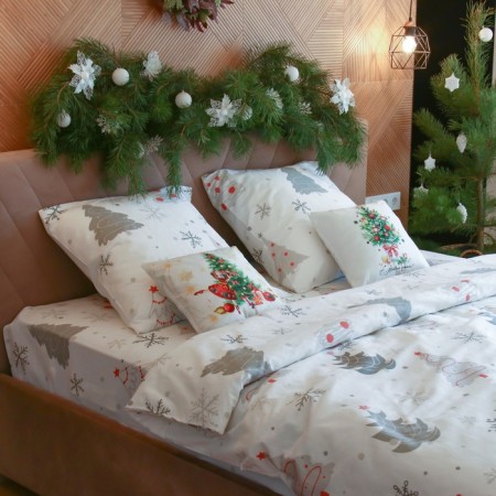 Ethel euro "Christmas spruce" 200*217cm, 240*220cm, 70*70cm-2 pcs-1