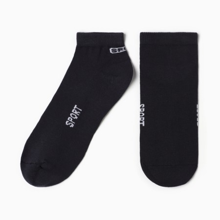 Male socks, dark gray color, size 29