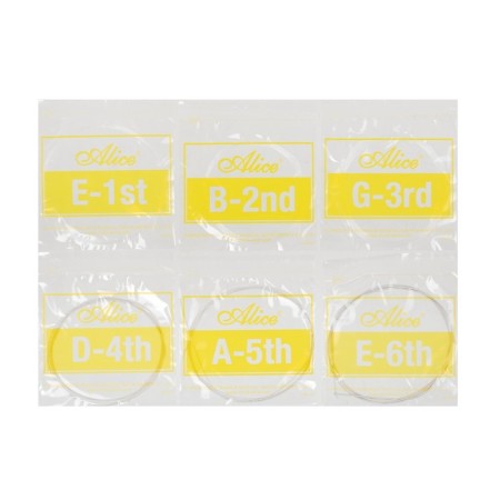 Strings for the classic guitar AC107-N, nylon, silvered, alice-3