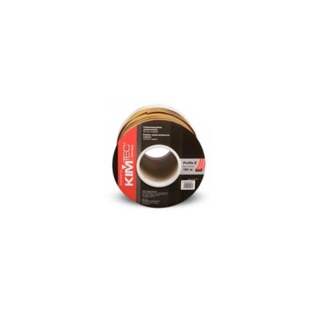 Уплотнитель KimTec Е 9*4 бухта, белый, 150 м