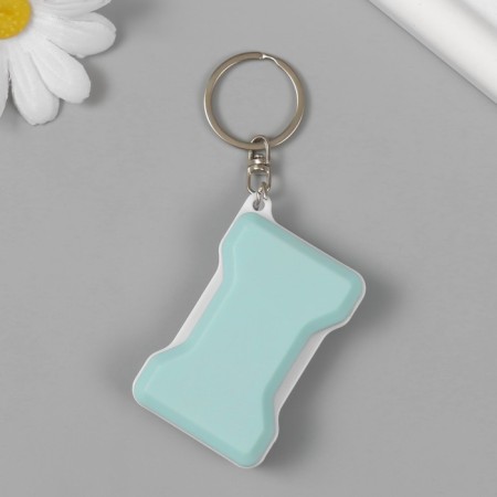 Light light on the ring of "pale blue" shines, flashes, aaah2 pcs 3.7x5.2x1.5 cm-3