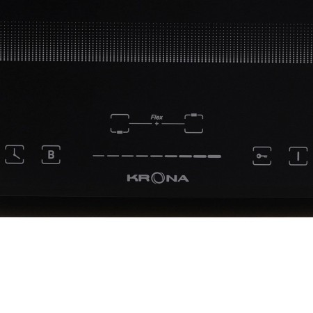 Krona Eterno 30 BL hob, induction, 2 burners, sensor, black-3