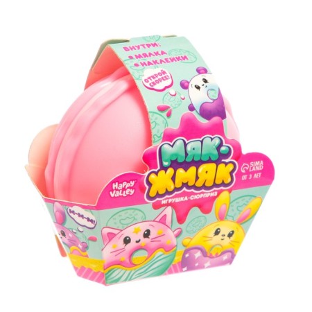 Surprise toy "Myak-Zhmyak", mix-4