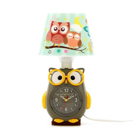 Watch with backlight "owl" children's desktop, smooth move, on batteries aa