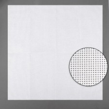 Embroidery canvas, No. 11, 50 × 50 cm, white color